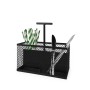Organiser My Bar Black Metal 20,5 x 10,3 x 21,5 cm (8 Units)