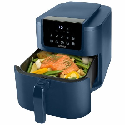 Air Fryer Bourgini 184176     AZUL Black 8 L