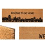 Doormat Gift Decor My home Natural PVC Coconut Fibre 120 x 1 x 40 cm 40 x 10 x 120 cm (6 Units)