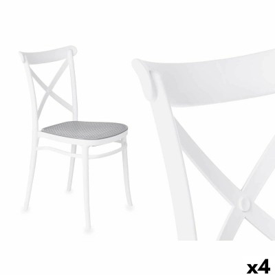 Chair Ibergarden White Grey 4 Units