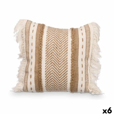 Coussin Gift Decor Marron Naturel 45 x 16 x 45 cm (6 Unités)