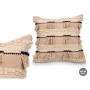 Coussin Gift Decor Noir Naturel 45 x 15 x 45 cm (6 Unités)