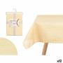 Nappe Kinvara Beige 140 x 240 cm (12 Unités)