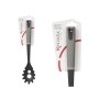 Pasta Spoon Kinvara Black Grey TPR PBT 7 x 34 x 4 cm (12 Units)
