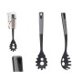 Pasta Spoon Kinvara Black Grey TPR PBT 7 x 34 x 4 cm (12 Units)