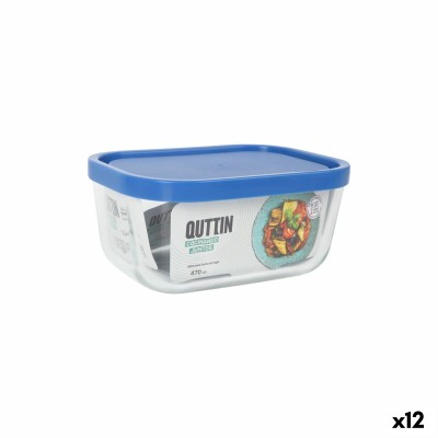 Lunch box Inde Frigo Rectangular 470 ml (12 Units)