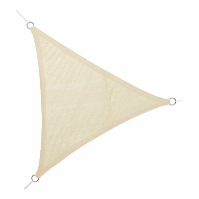 Voile d'ombrage Faura Beige 5 x 5 x 5 m Triangulaire
