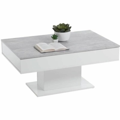 Table Basse FMD Blanc Gris