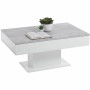 Table Basse FMD Blanc Gris