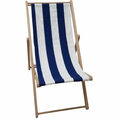 Chaise longue Jardin Prive Bleu 101 x 56 x 96 cm