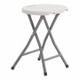 Folding Stool EDM 73798 White 33 x 30 x 45 cm
