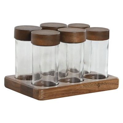 Spice Rack Home ESPRIT 90 ml 17 x 12 x 10,5 cm