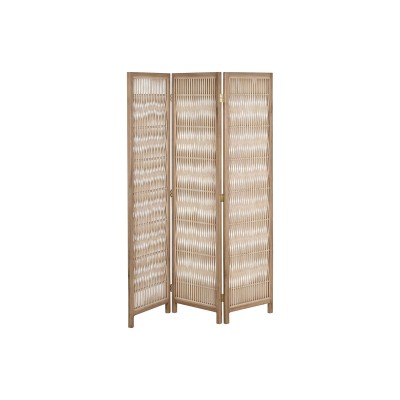 Folding screen Home ESPRIT Brown Fir 138 X 3,5 X 186 cm