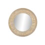 Wall mirror Home ESPRIT Golden Modern Stripped 78 x 4 x 78 cm