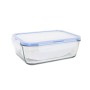 Hermetic Lunch Box LAV Grey Transparent 1,2 L (12 Units)