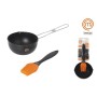 Barbecue Utensils Set MasterChef 11,5 X 6 cm Paintbrush (12 Units)