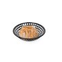 Bread Basket Black Plastic Circular 19,6 x 19,6 x 4,6 cm (24 Units)
