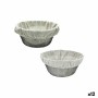 Bread Basket Metal 23 x 23 x 10 cm (12 Units)