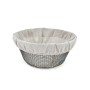 Bread Basket Metal 23 x 23 x 10 cm (12 Units)