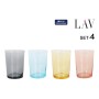 Set de Verres LAV BDG392PFT4.60 515 ml (6 Unités)