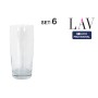 Set de Verres LAV 6 Pièces (4 Unités)