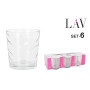 Set de Verres LAV Madrid 6 Pièces (8 Unités)