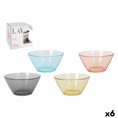 Bol pour Apéritifs LAV 345 ml ø 12 x 6,1 cm 4 Pièces (6 Unités)