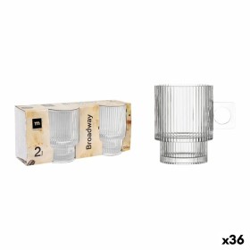 Piece Coffee Cup Set La Mediterránea Broadway 2 Pieces (36 Units)