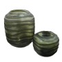 Vase Home ESPRIT Vert Verre Moderne 20 x 20 x 18 cm