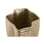 Vase Home ESPRIT Golden Aluminium Abstract Modern 17 x 15 x 33 cm