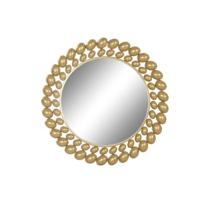 Wall mirror Home ESPRIT Golden 70 x 3 x 70 cm