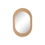 Wall mirror Home ESPRIT Natural Scandi 51,5 x 2 x 77 cm