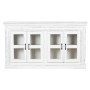 Buffet Home ESPRIT Blanc Verre Bois de manguier 180 x 40 x 100 cm