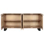 Sideboard Home ESPRIT Metal Acacia 170 x 40 x 80 cm