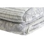 Bedspread (quilt) DKD Home Decor Beige Grey Super king 270 x 270 x 1 cm