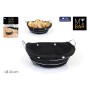 Breadbasket My Bar Black Metal 26 x 23,5 x 11,2 cm (12 Units)