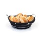Breadbasket My Bar Black Metal 26 x 23,5 x 11,2 cm (12 Units)