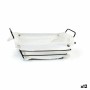 Breadbasket My Bar White Metal Rectangular 29 x 20 x 11,7 cm (12 Units)