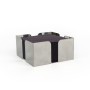 Napkin holder My Bar Steel 12 x 12 x 6 cm (24 Units)