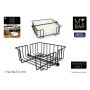Napkin holder My Bar Black Metal 19 x 19 x 7,5 cm (12 Units)