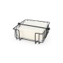 Napkin holder My Bar Black Metal 19 x 19 x 7,5 cm (12 Units)