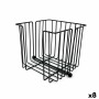 Napkin holder My Bar Black Metal 19 x 19 x 18 cm (8 Units)