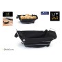 Breadbasket My Bar Black Metal Rectangular 29 x 20 x 11,7 cm (12 Units)