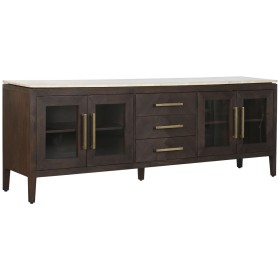 Buffet Home ESPRIT Marbre Bois de manguier 200 x 40 x 70 cm