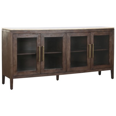 Sideboard Home ESPRIT Marble Mango wood 180 x 40 x 85 cm