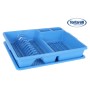 Draining Rack for Kitchen Sink Tontarelli SCOLAP Blue 47 x 38 x 8,5 cm (12 Units)
