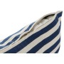 Cushion Home ESPRIT White Navy Blue 45 x 10 x 45 cm (2 Units)