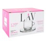 Set of 6 Cups with Plate LAV Cozy 90 ml (6 Units)
