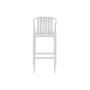 Table set with 2 chairs Home ESPRIT White Metal polypropylene 60 x 60 x 102 cm