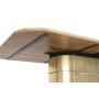 Dining Table Home ESPRIT Golden Brass Mango wood 210 x 110 x 76 cm